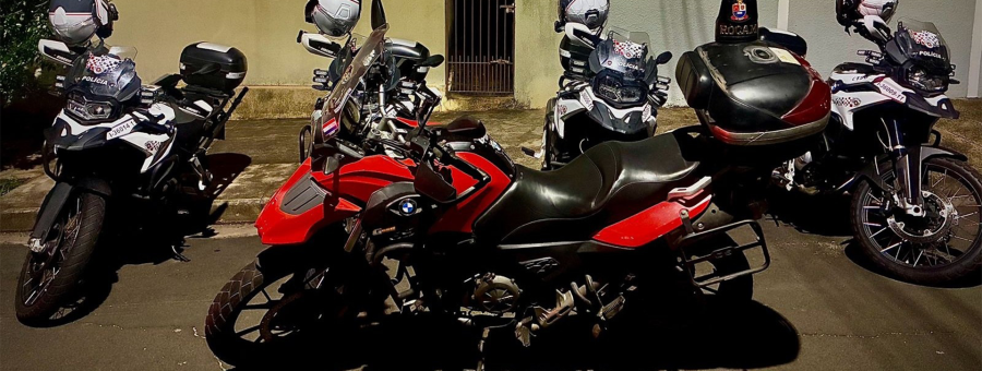 Dupla é presa após furto de moto no Parque Cidade, em Limeira