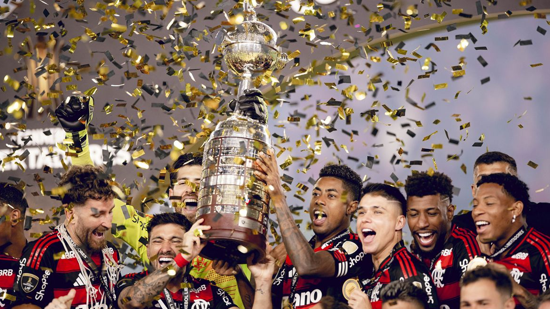 Flamengo domina o futebol masculino brasileiro em 2025