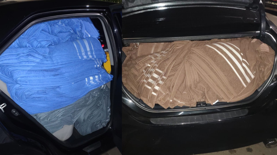 Funcionários são flagrados com mais de mil toalhas retiradas de empresa em Limeira