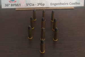 Homem é preso com munições em Engenheiro Coelho