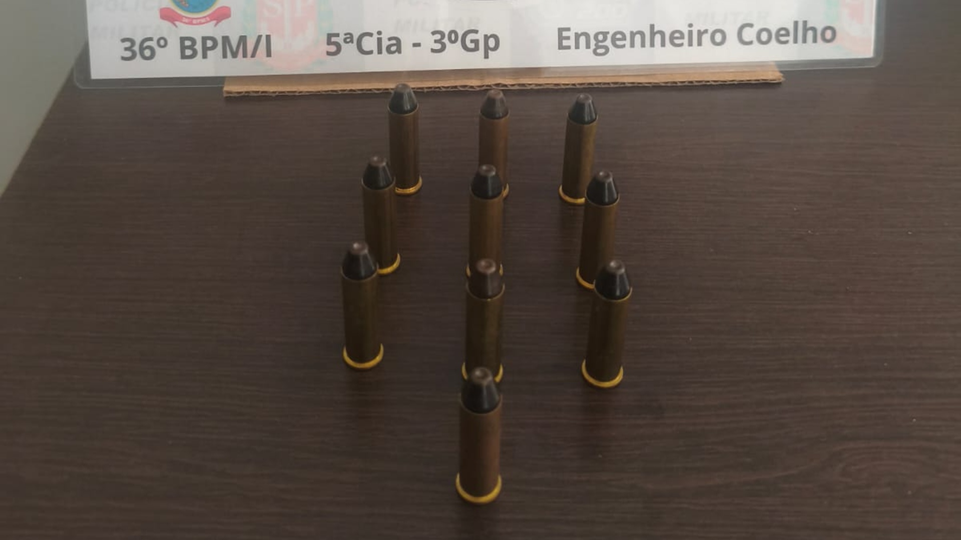 Homem é preso com munições em Engenheiro Coelho