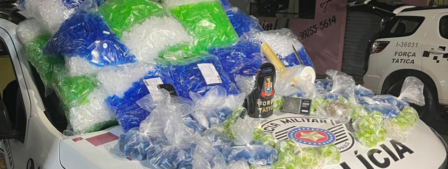 Jovem é preso com 4,5 kg de maconha no Jd. Ernesto Kuhl, em Limeira