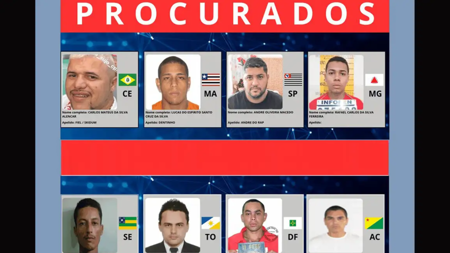 Ministério da Justiça lança site com foragidos mais procurados do país