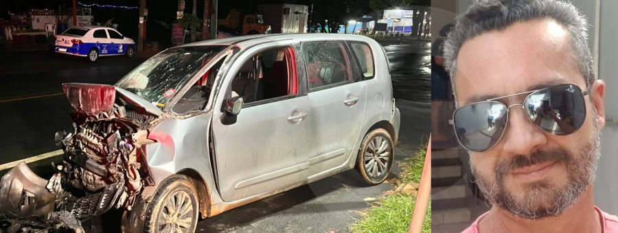 Morre passageiro de veículo que bateu em muro nos Pires, em Limeira