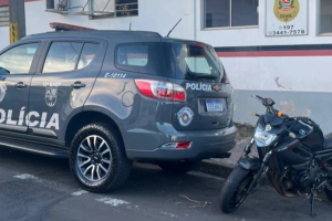 Moto roubada é localizada em residência no Jd. Cordeiro, em Cordeirópolis