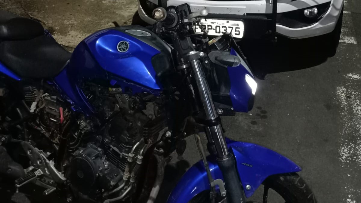 Adolescente é apreendido pela PM com motocicleta furtada em Limeira