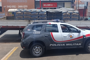 Carga de 14 toneladas de cimento é apreendida em investigação sobre fraude em Limeira