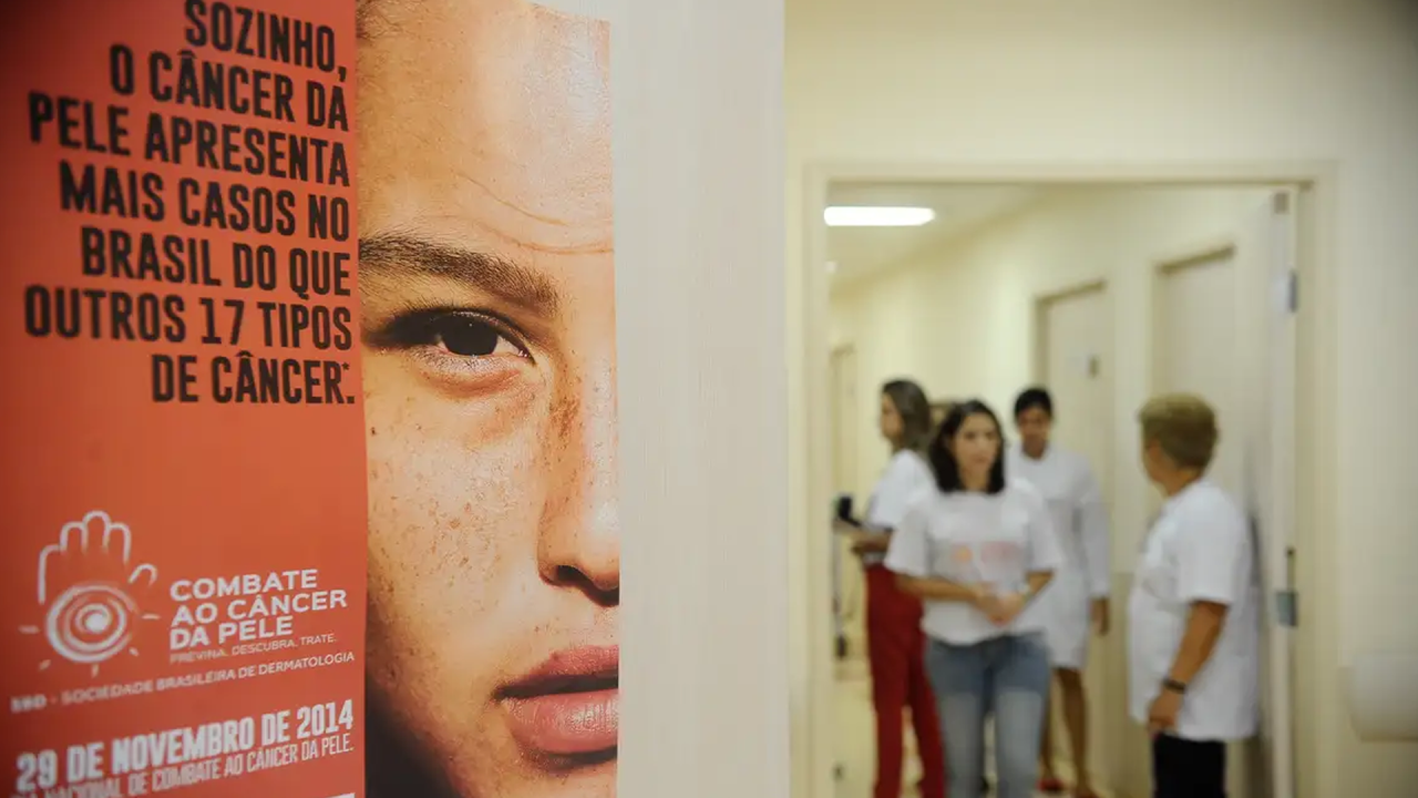 Casos de câncer de pele saltam de 4 mil para mais de 72 mil em 10 anos