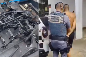 Desmanche de motos furtadas é descoberto em Limeira e homem é preso