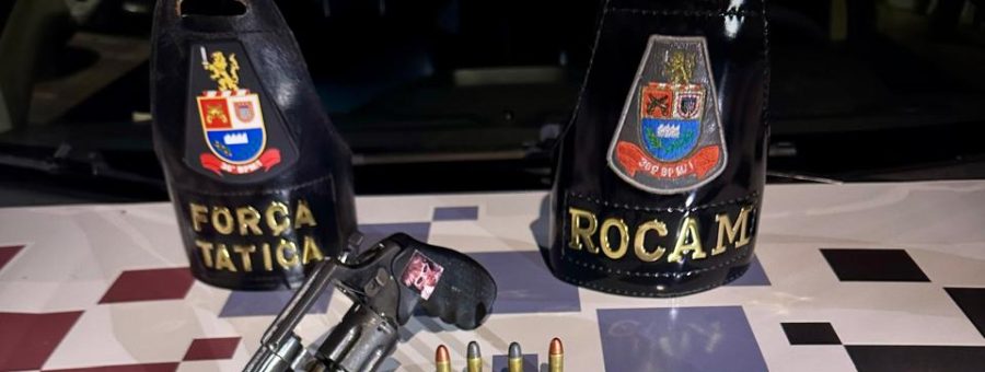 Jovem é preso por posse ilegal de arma de fogo