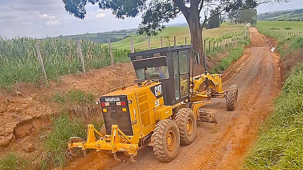 Manutenção começa na Estrada da Balsa e vias rurais de Limeira