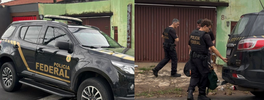 PF cumpre mandados de busca em casa de Limeira