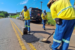 Rodovia Limeira Cordeirópolis recebe Operação Tapa Buraco nesta quarta