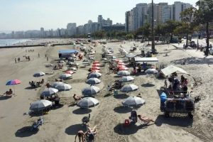 SP praias perto da capital têm piores condições de balneabilidade