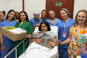 Santa Casa de Limeira comemora o nascimento de Gabriele, a primeira bebê de 2026 do hospital