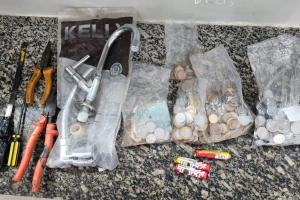 Homem é preso após invadir mercado durante a madrugada em Limeira