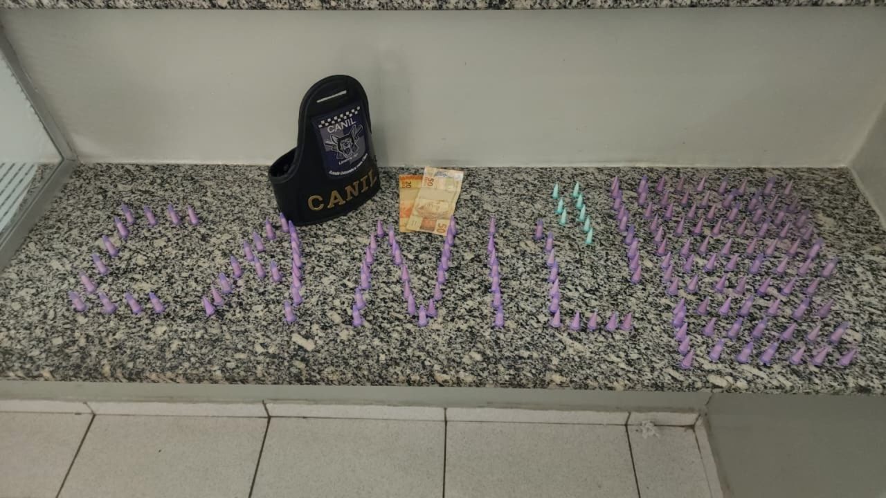 Adolescente de 13 anos é apreendido por tráfico no Ouro Branco, em Limeira