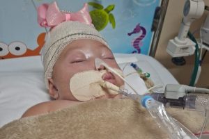 Família consegue transferência de Olívia para o Albert Einstein