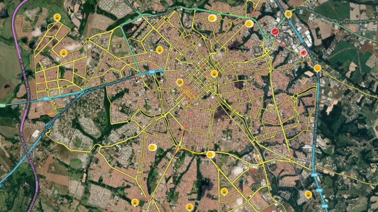 Limeira passa a integrar programa global do Waze para gestão do trânsito