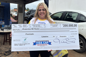 Limeirense ganha R$ 200 mil no Vida Cap