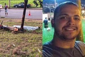 Motociclista morre após se chocar contra árvore no Anel Viário, em Limeira