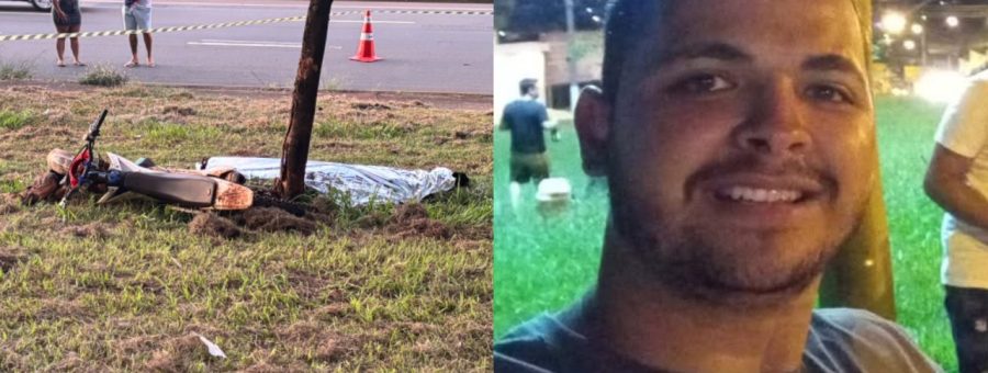 Motociclista morre após se chocar contra árvore no Anel Viário, em Limeira