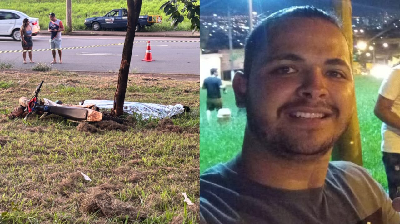 Motociclista morre após se chocar contra árvore no Anel Viário, em Limeira