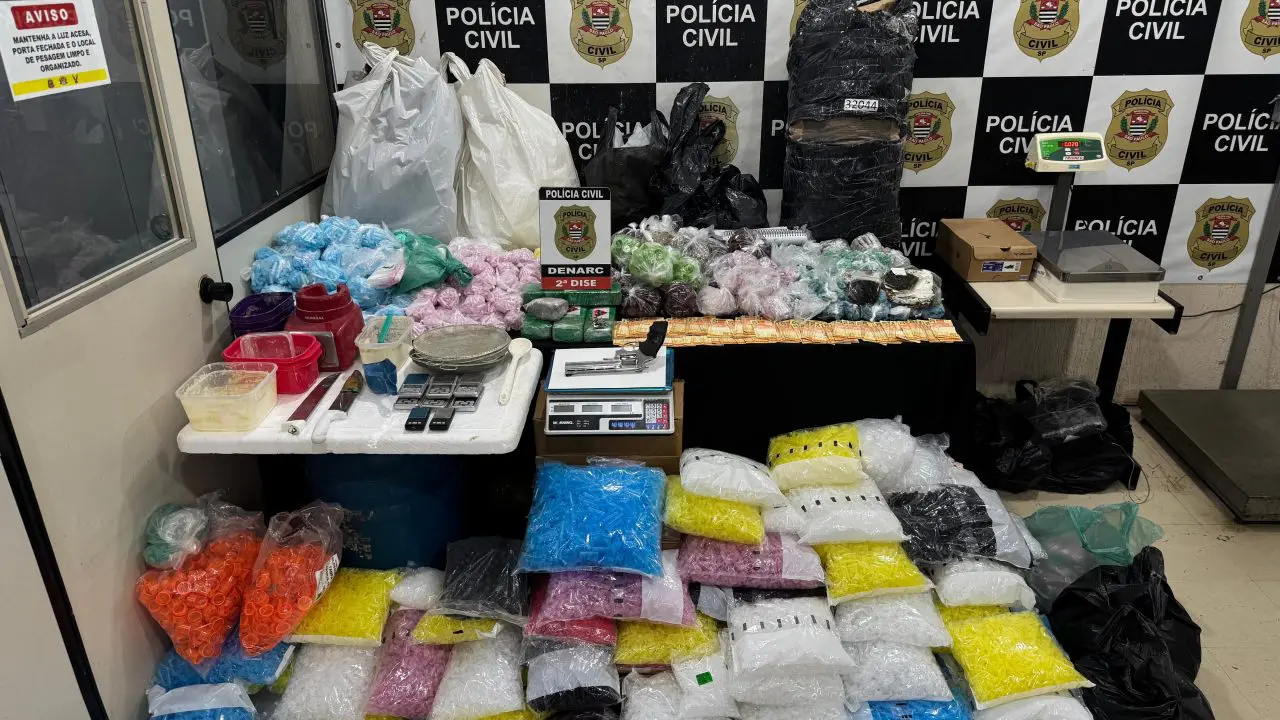 Polícia Civil de SP amplia ofensiva e apreensões de drogas sintéticas aumentam 8 vezes