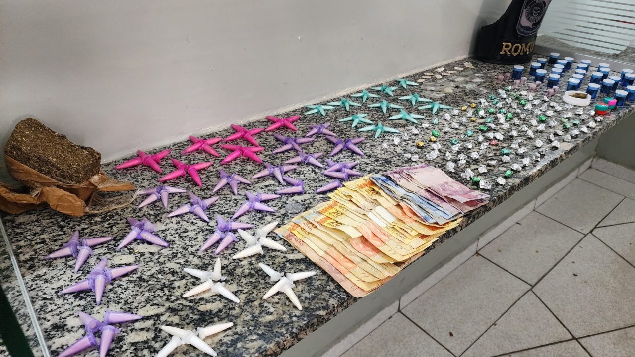 Suspeito é preso com grande quantidade de drogas após tentativa de fuga e suborno em Limeira