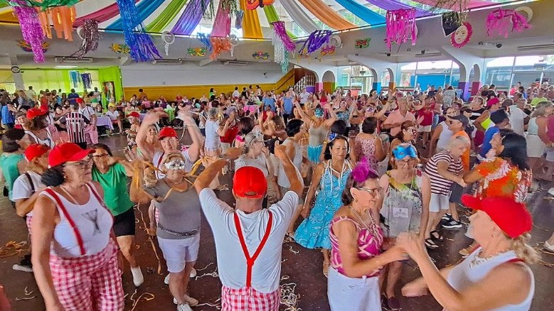 Seprosom promove Baile de Carnaval dos grupos da Terceira Idade no Gran São João