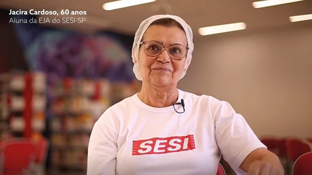 ALUNA DO EJA SESI-SP