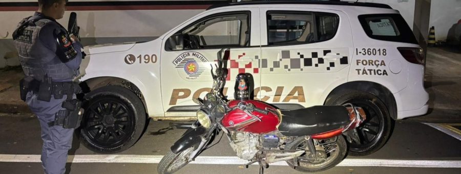 Adolescente de 16 anos é apreendido após fugir da polícia e cair de moto em Limeira