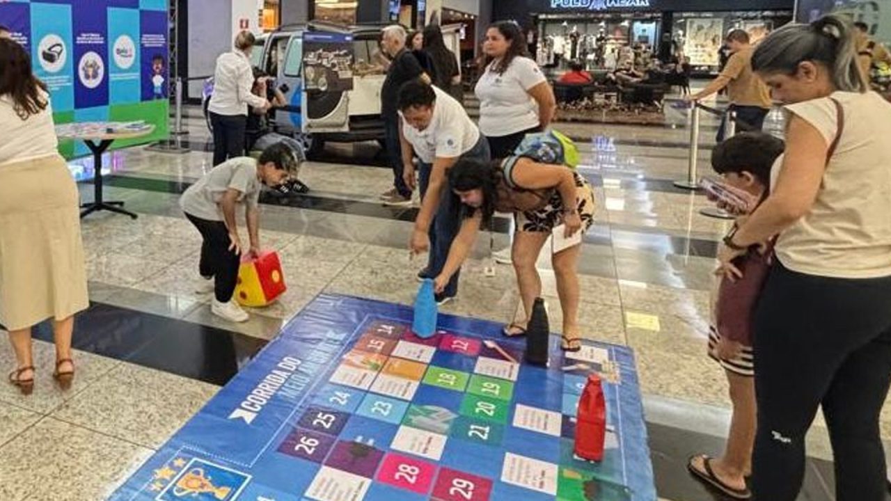 BRK promove circuito educativo no Pátio Limeira Shopping pelo Dia Mundial da Água