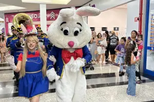 Coelhinho da Páscoa chega neste sábado no Pátio Limeira Shopping
