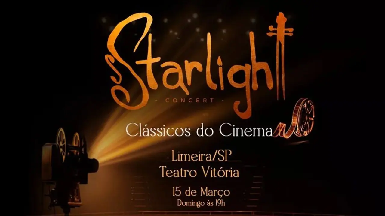 Concerto com trilhas de filmes será apresentado no Teatro Vitória em Limeira