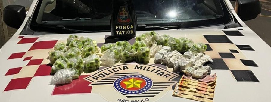 Dois jovens são presos com drogas em operação no Ernesto Kuhl, em Limeira