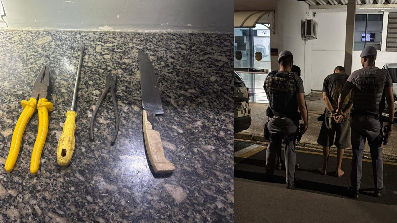 Dupla é presa após invadir galeria e furtar cobre de ar-condicionado em Limeira