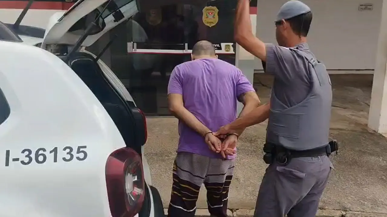 Homem é preso após agredir pai de 80 anos e descumprir medida protetiva em Limeira