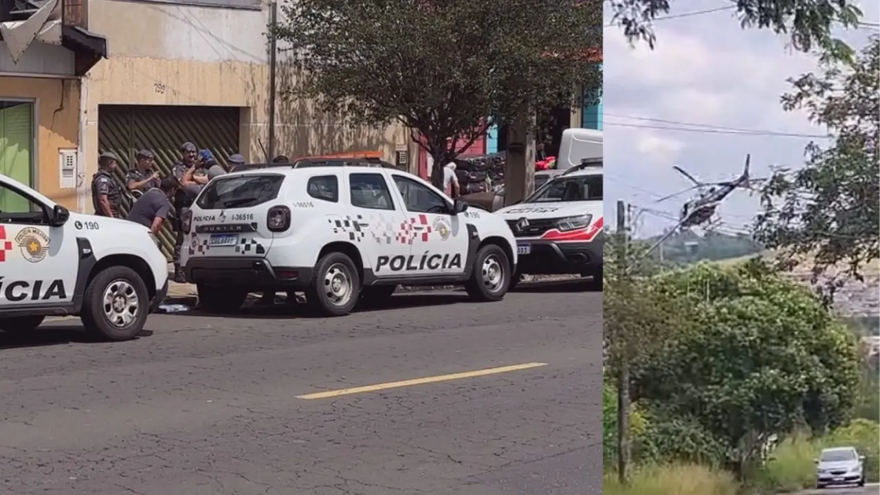 Homem foge por telhados e é preso pela PM em Limeira