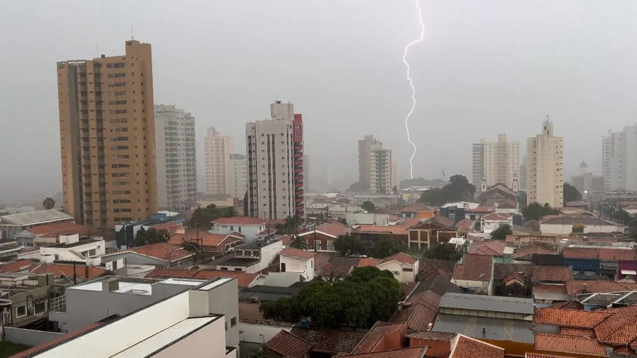 Inmet emite alerta de perigo para temporais em todo o país