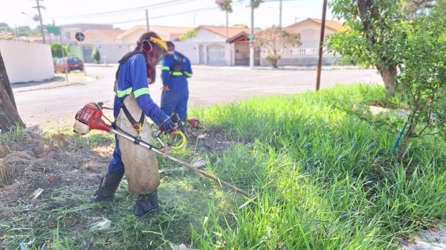 Limeira registra limpeza de 1 milhão de metros quadrados de áreas verdes em 2026
