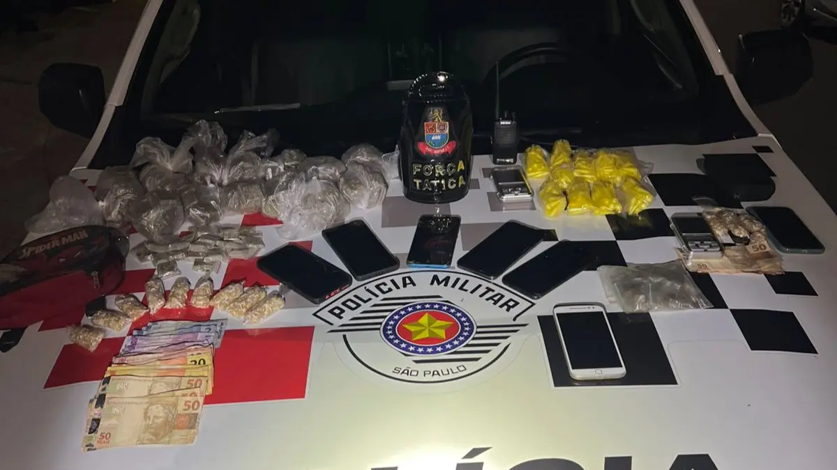 Operação Impacto da PM prende dois por tráfico de drogas em Iracemápolis