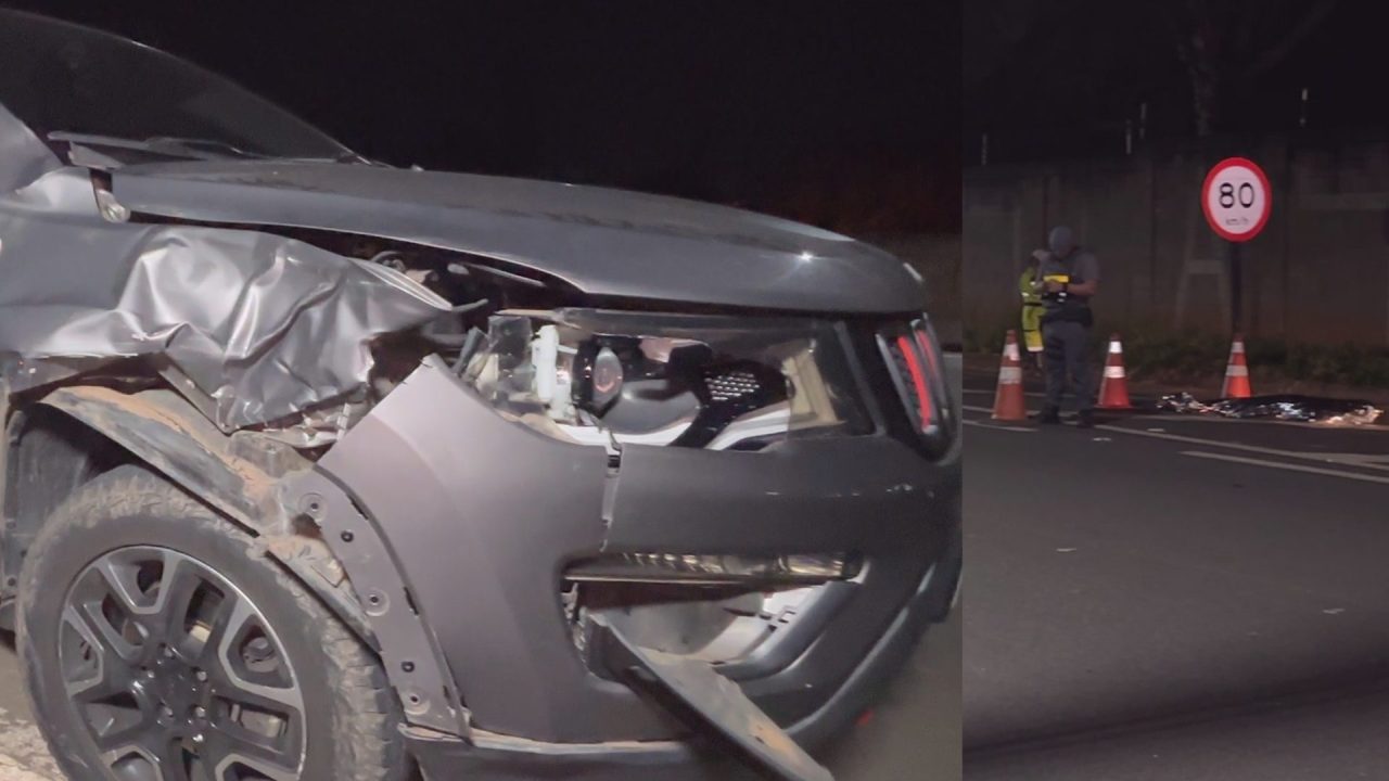 Pedestre morre após atropelamento na Rodovia Limeira-Piracicaba
