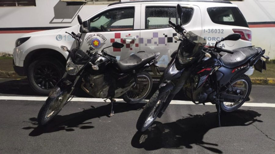 Perseguição termina com jovem preso e adolescente apreendido com motos adulteradas em Limeira