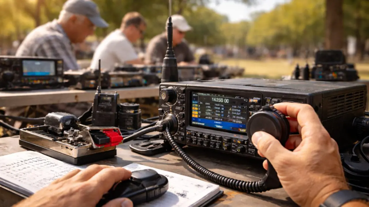 Praça Toledo Barros recebe Encontro de Radioamadores em Limeira
