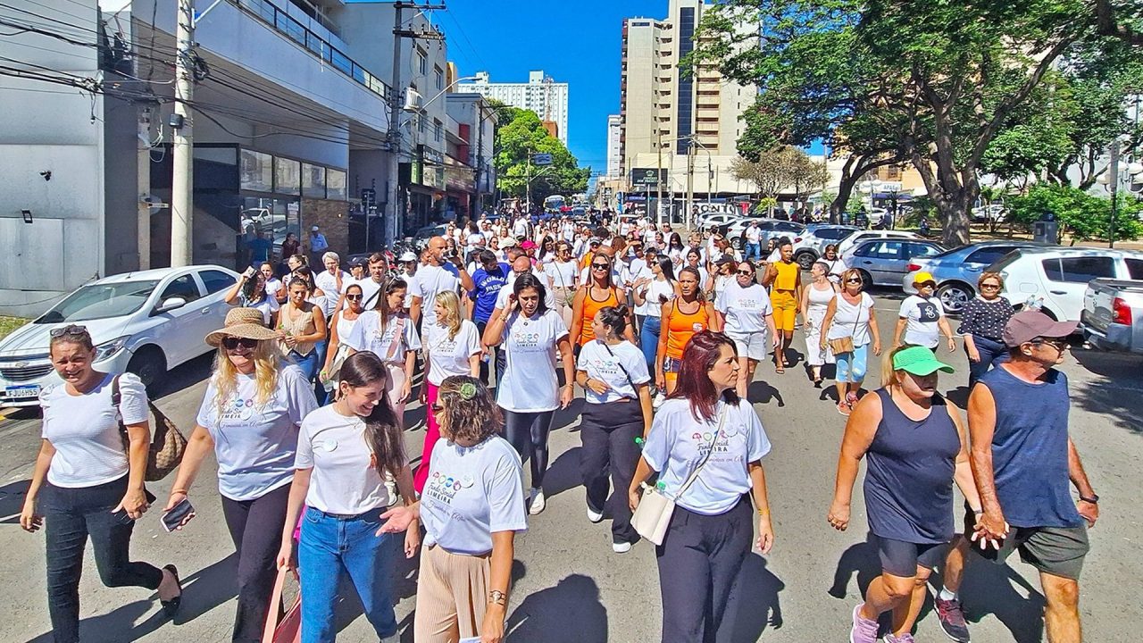 Prefeitura promove evento com caminhada e serviços no Dia da Mulher em Limeira