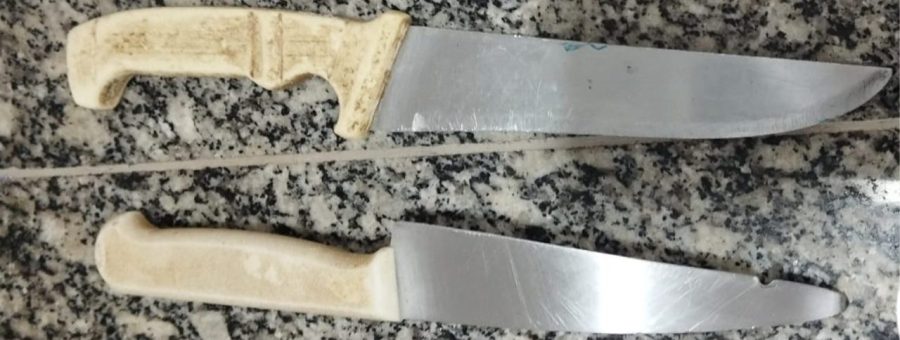 Preso de saidinha é pego pela PM ameaçando vizinhos com faca em Limeira