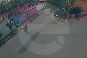 Vídeo mostra colisão que matou ciclista no Recanto Verde, em Limeira