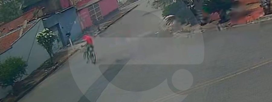 Vídeo mostra colisão que matou ciclista no Recanto Verde, em Limeira