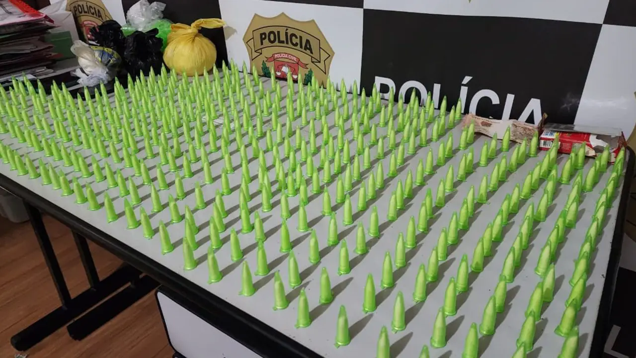 Ação integrada prende dois por tráfico e apreende cerca de 2 kg de cocaína em Limeira